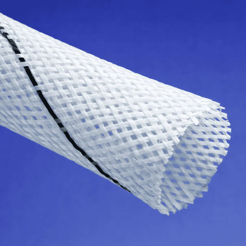 [ai] WX200 expandable braided sleeve made from Halar fluoropolymer fibers