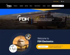 FDH Electronics Website Screenshot.png