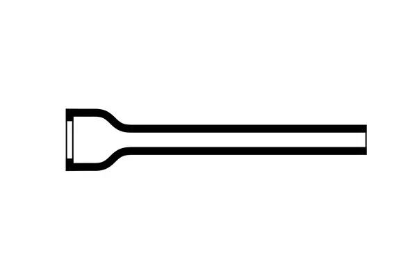Helashrink 130 long outlet VG style heat shrink boot with rib overview diagram for harness routing