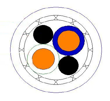 100 Ohm 24 AWG High Performance Twinaxial Cable