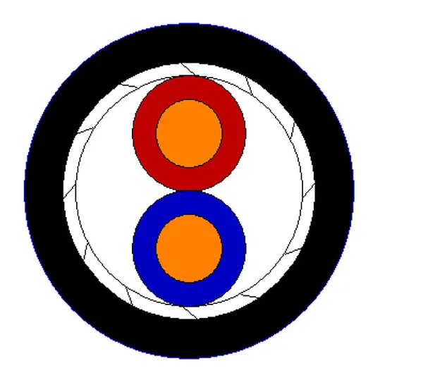 ELECTRI-TONE® Two 24 American Wire Gauge (AWG) Conductors Shielded and Jacketed Microphone Electric Cable