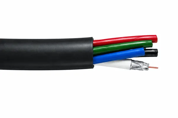 [ai] Broadcast cable with multiple conductors and overall PVC jacket