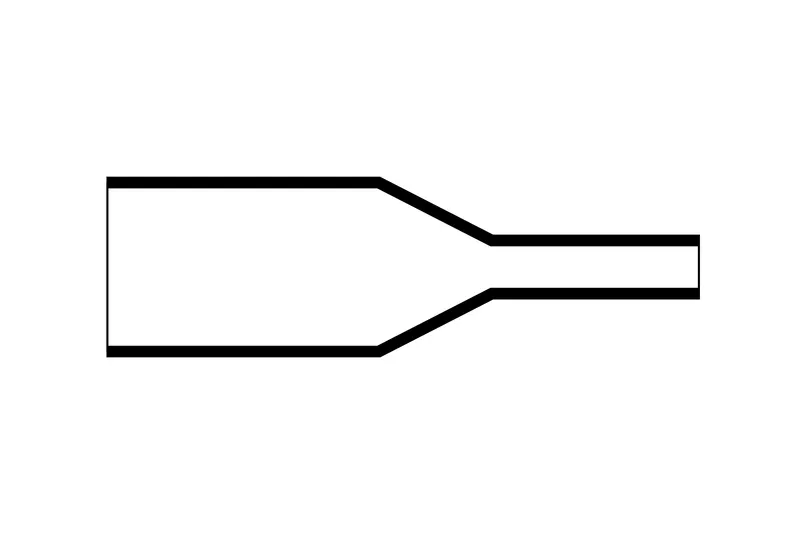 Helashrink 160 compact heat shrink boot without rib overview diagram for tight space strain relief