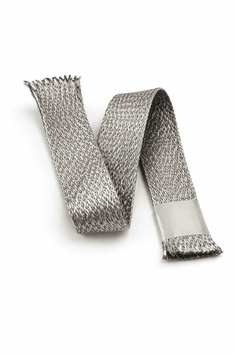 [ai] AA 59569 round and flat tinned copper braid for EMI shielding