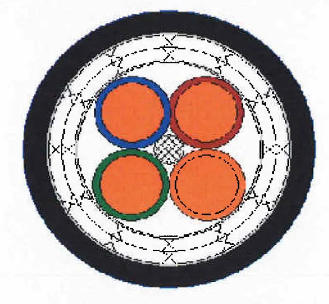 110 Ohm 22 AWG Quadrax 1394 Firewire Cables