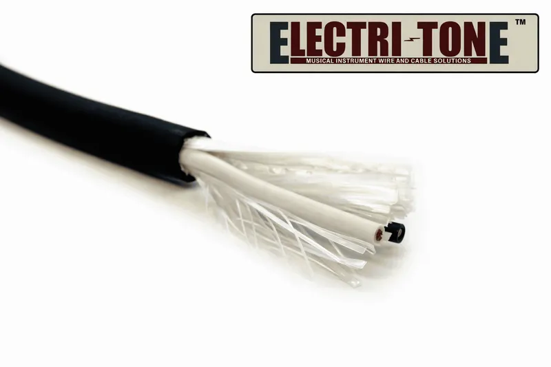 [ai] ELECTRI-TONE 14/2 black speaker cable for electric guitar and speaker cabinets