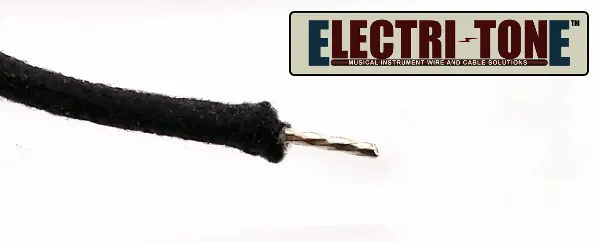 ELECTRI-TONE® Vintage Cloth Wire - Black